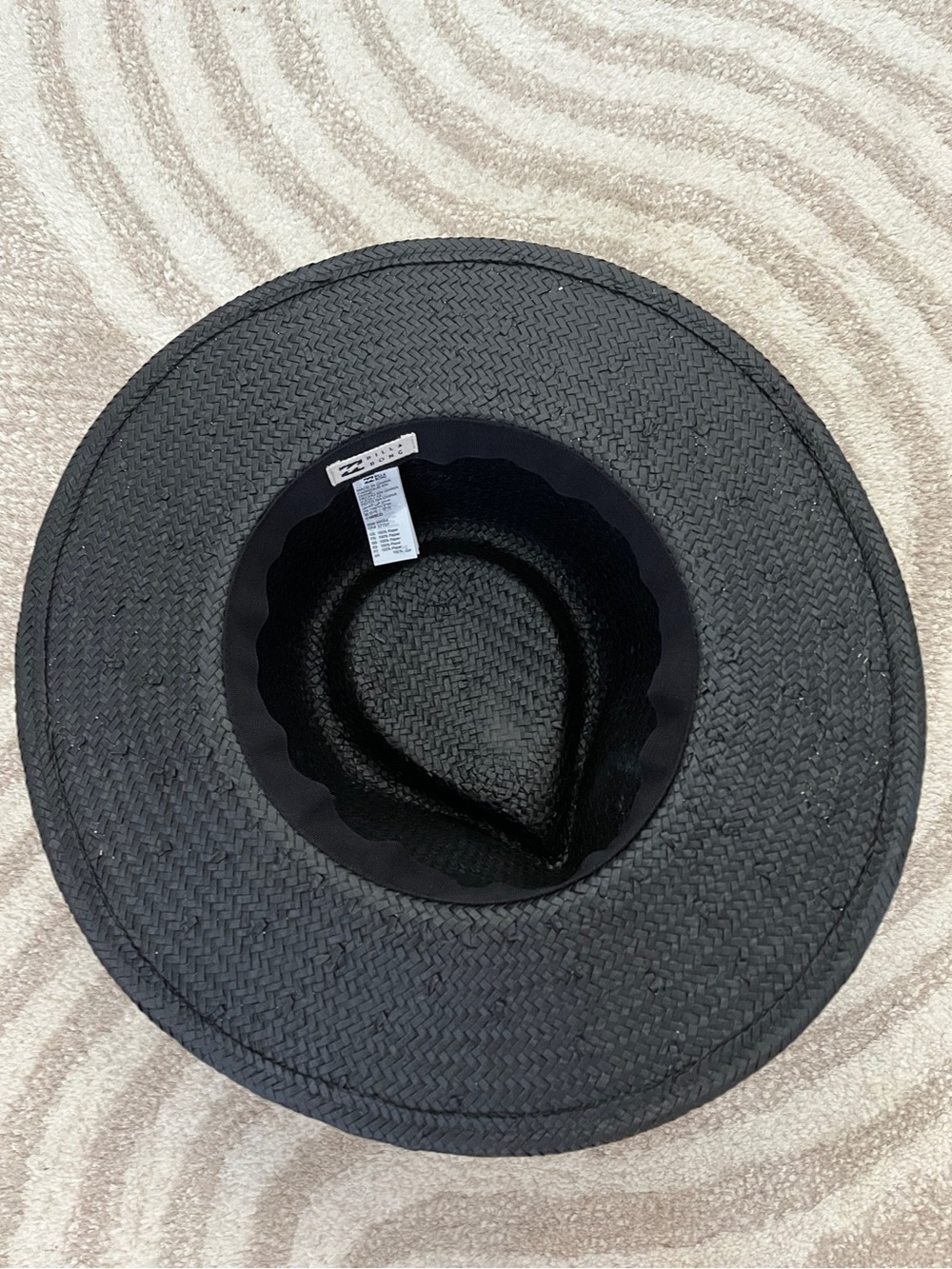 Billabong Desert Palms Black Woven Hat - Picture 8 of 9